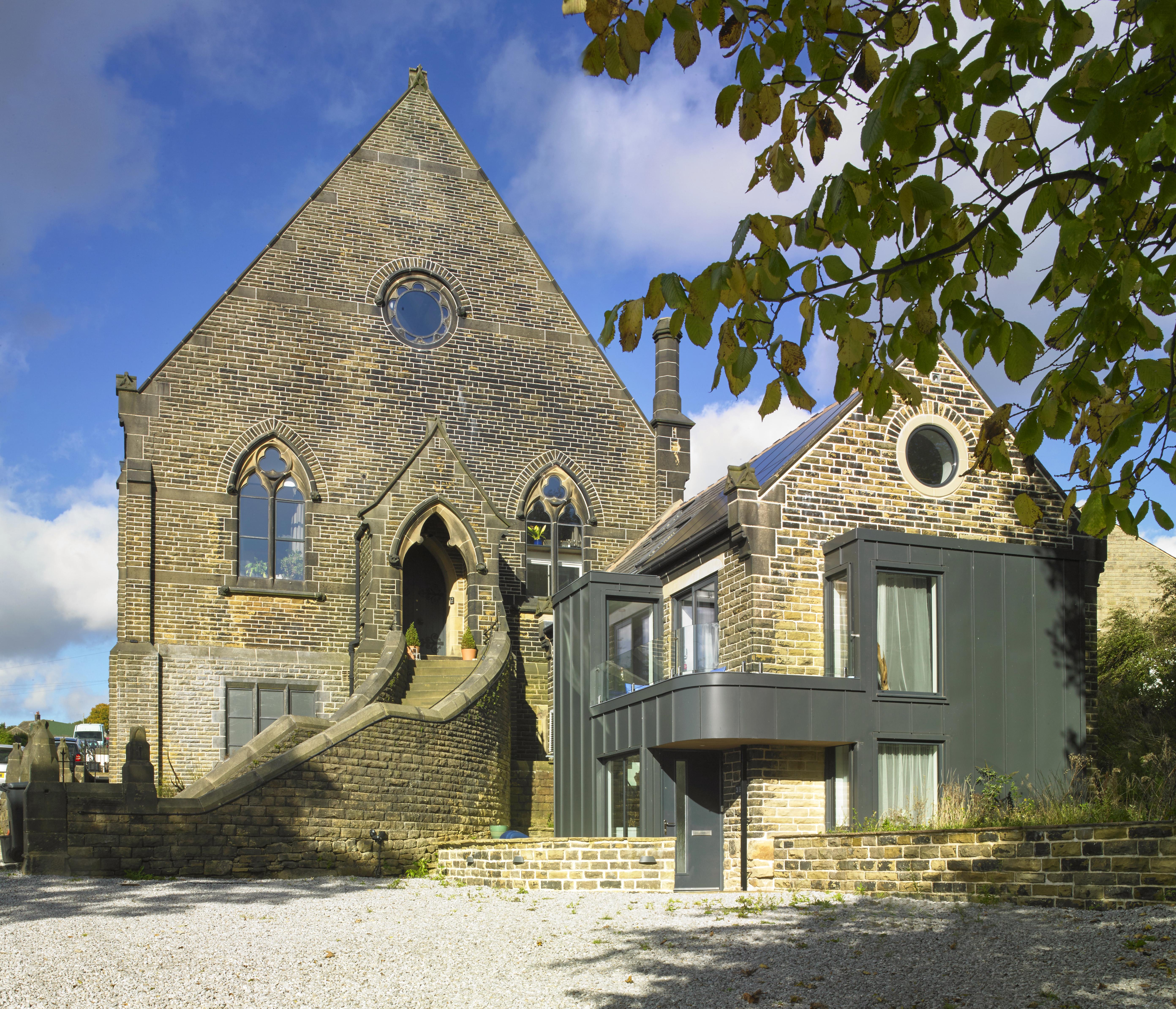 Entrance to the chapel